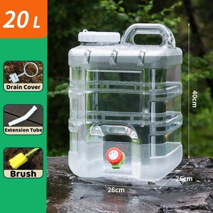 Lighteme Portable Outdoor Water Container with Faucet