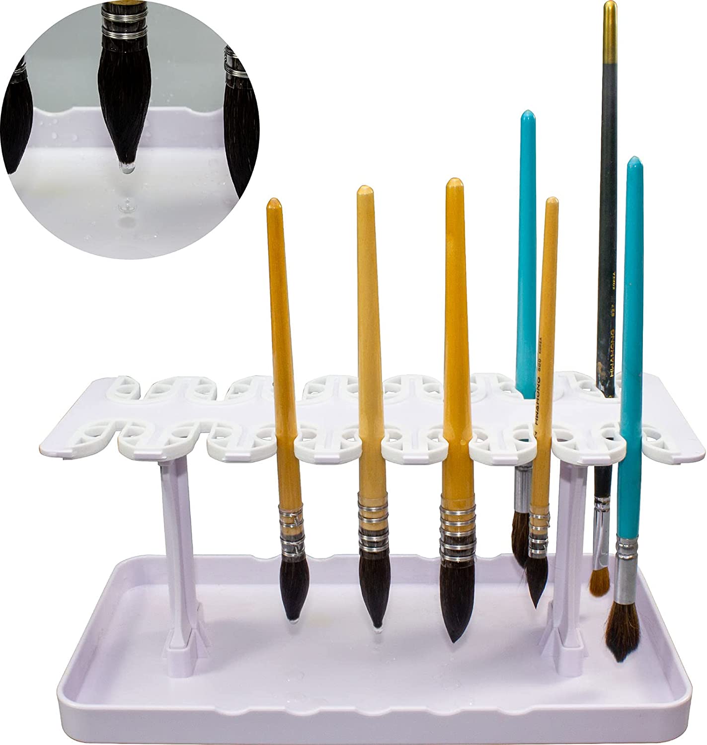 Lighteme Paint Brush Drying Rack