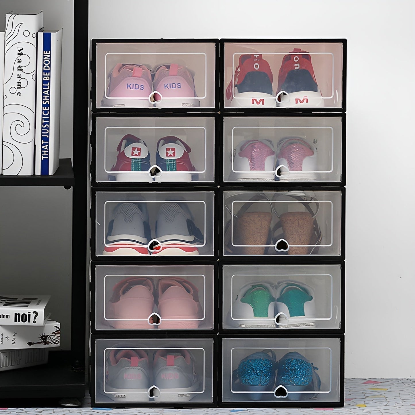 Lighteme Transparent storage box for shoes