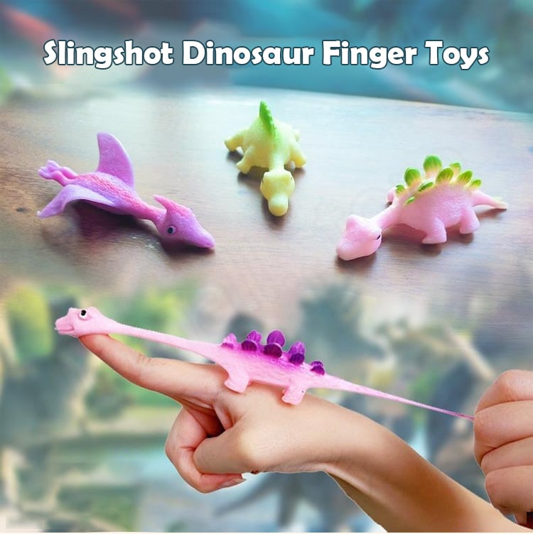 Lighteme Slingshot Dinosaur Finger Toys | 20PCS