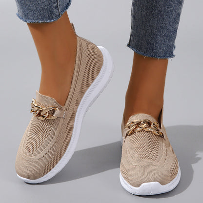 Lighteme Slip on Shoes with Chain