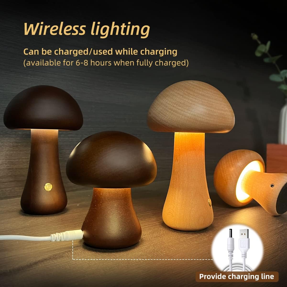 Lighteme Mushroom lamp Unique decoration for your home!