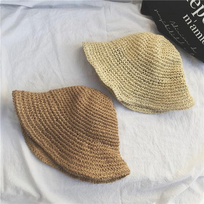 Lighteme Foldable Straw Hat