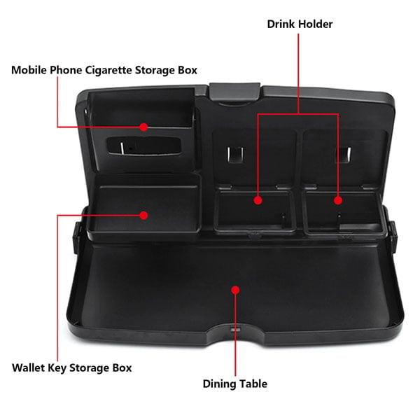 Lighteme Foldable car back seat table