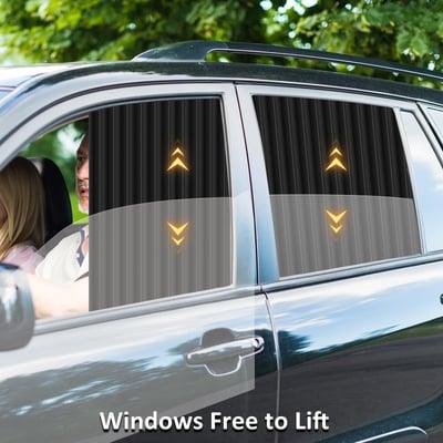 Lighteme Magnetic Car Window Sunshade 2PCS