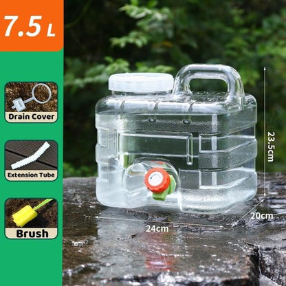 Lighteme Portable Outdoor Water Container with Faucet