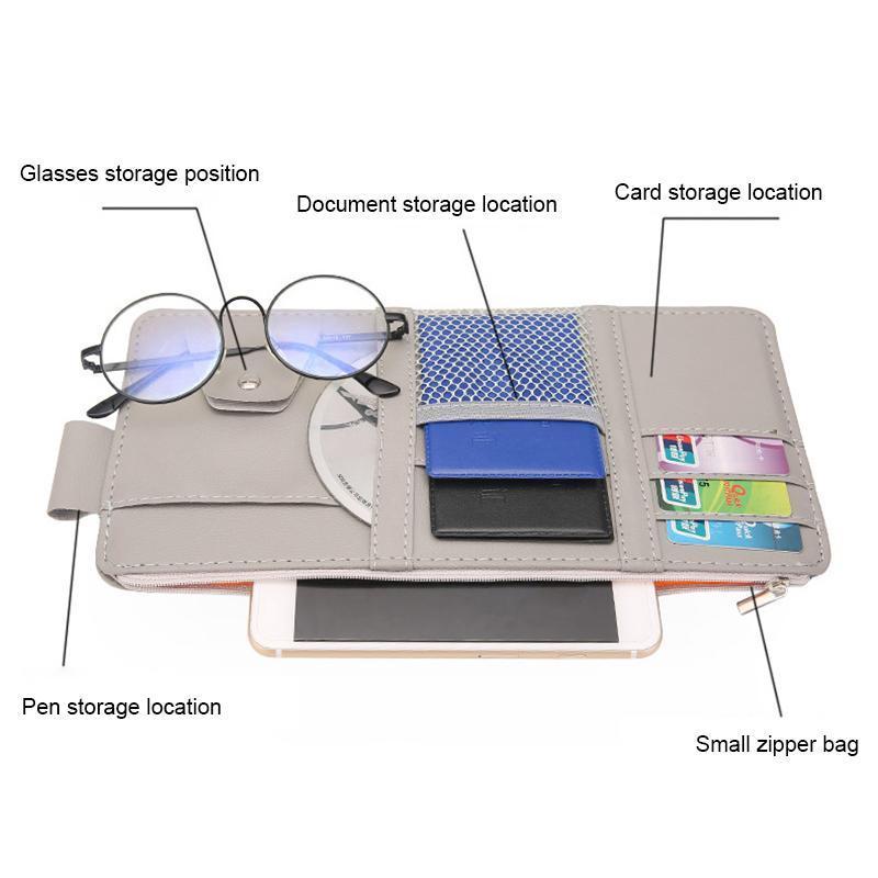 Lighteme Sun visor storage