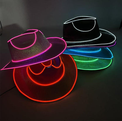 Lighteme Lokahat LED Cowboy Party Hat