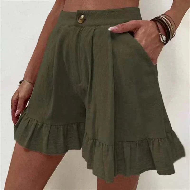 Lighteme Solid color shorts