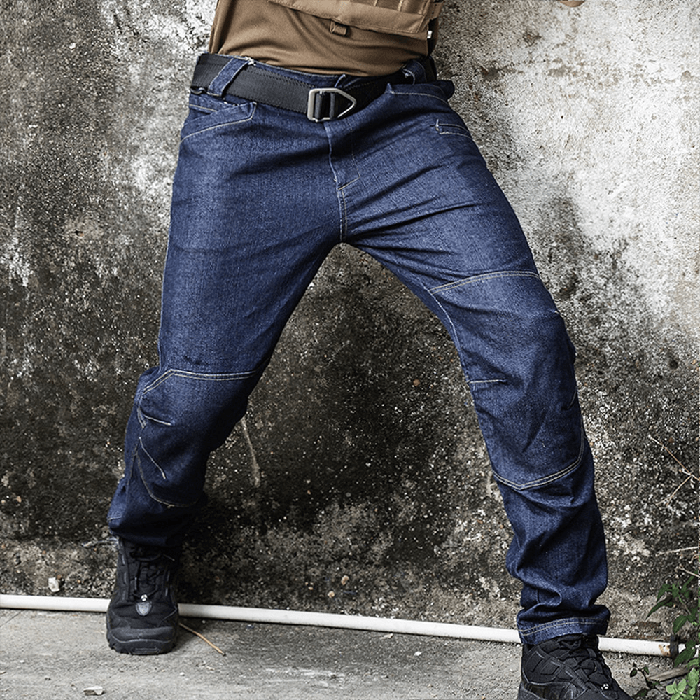 Lighteme Slim Tactical Jeans Operation Flex Tactical Denim Pants