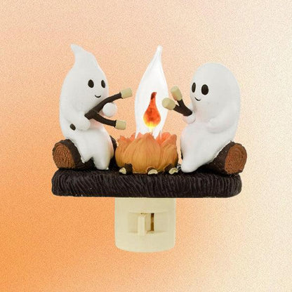 Lighteme Halloween Ghost Campfire Flickering Nightlight