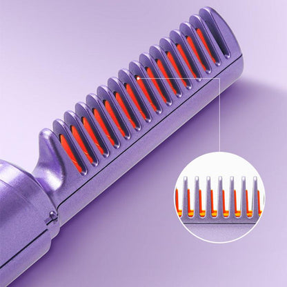 Lighteme 2-i-1 Electric Hair Styling Comb