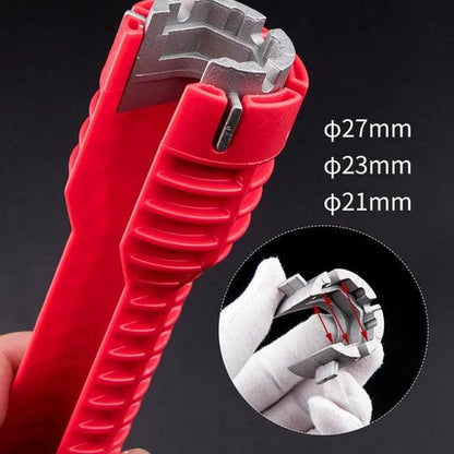 Lighteme 8 in 1 Sink Multi water Pipe Wrench