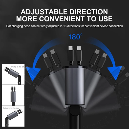 Lighteme Retractable car charger