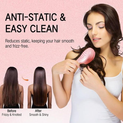 Lighteme Magic Self-Cleaning Hair Massage Comb