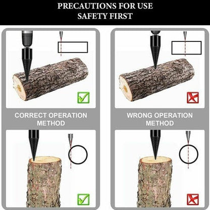 Lighteme Shank Firewood Drill Bit