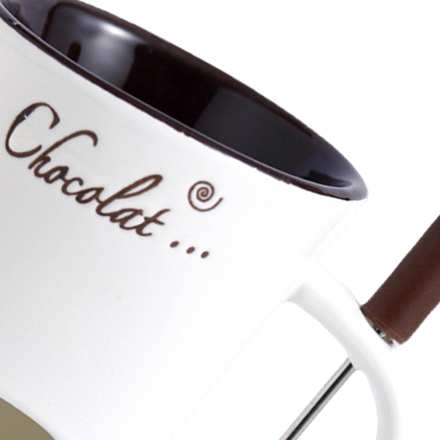 Lighteme Multifunctional Fondue Mug | Perfect for Chocolate, Cheese, DIY Candles & More