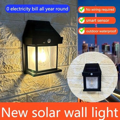 Lighteme Outdoor Solar Power Wall Lamp | BUY 1 GET 1 FREE (2PCS)