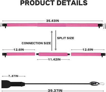 Lighteme Multifunctional fitness bar - Unleash your ultimate fitness revolution at home!