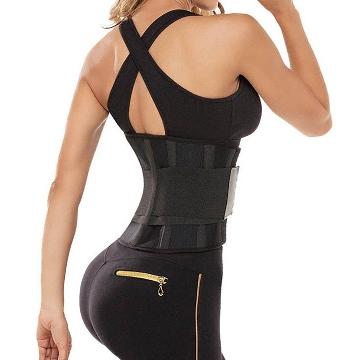 Lighteme Waist Trainer - Sweat Belt for Stomach Weight Loss!