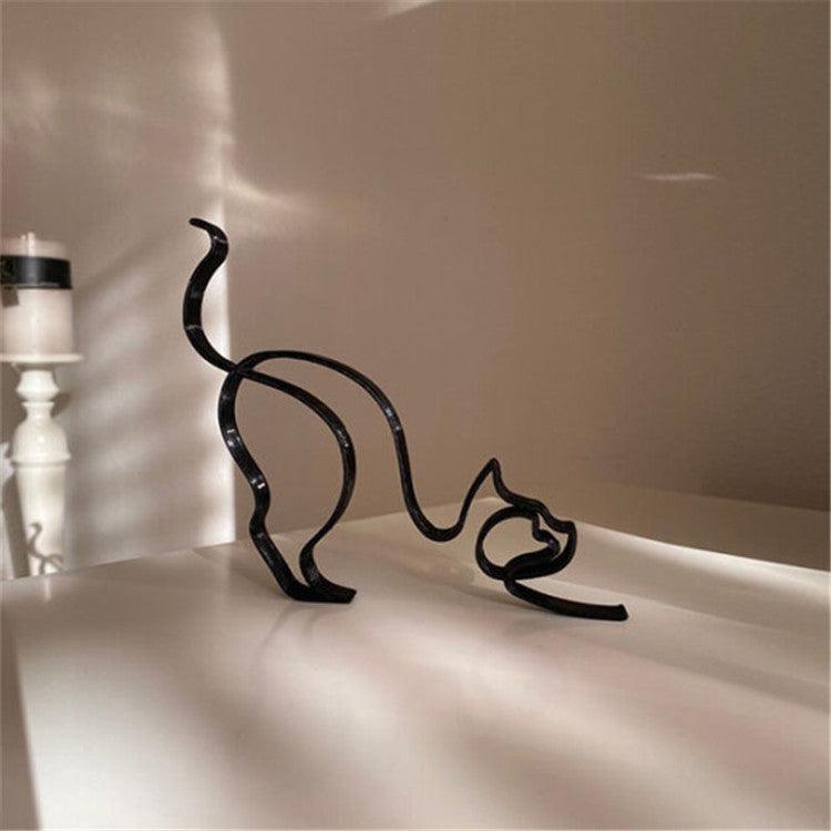 Lighteme Metal Dog & Cat Sculptures