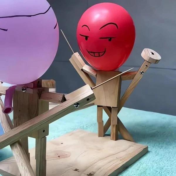 Lighteme Children's Toys - Wooden balloon fight