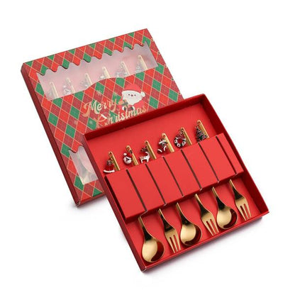 Lighteme Christmas Cutlery Set