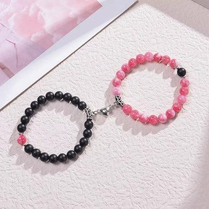 Lighteme Magnetic Heart Bracelets for Couples