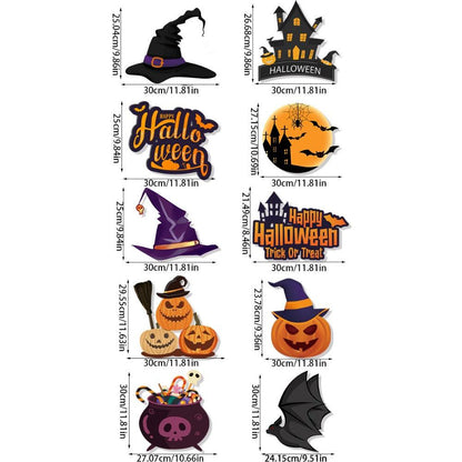 Lighteme Halloween Door Hanging Set – 3/10pc