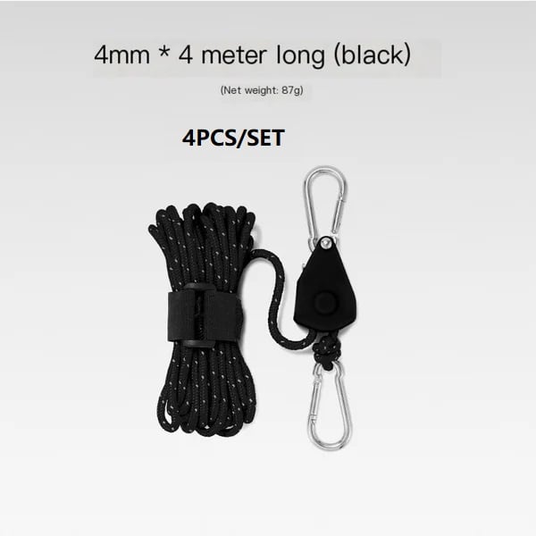 Lighteme Tent Rope A multi purpose camping equipment