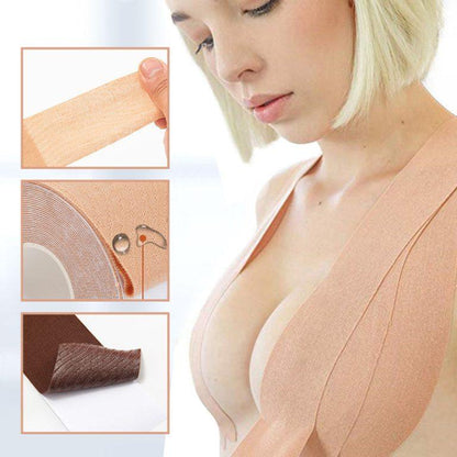 Lighteme 1+1 Free | Invisible Bra Breast Lift Nipple Cover Tape