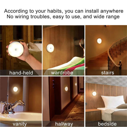 Lighteme Wireless Motion Sensor Night Light with Remote