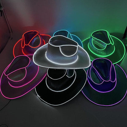 Lighteme Lokahat LED Cowboy Party Hat