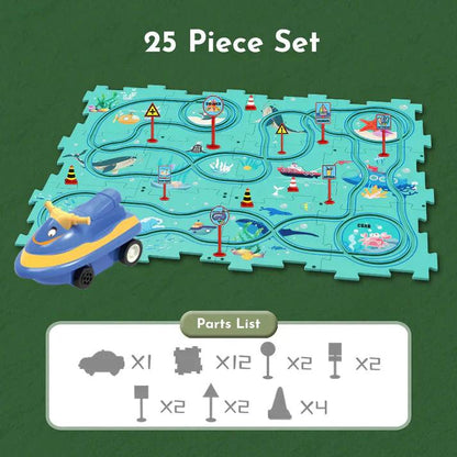 Lighteme Children's track set for cars