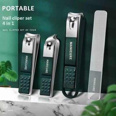 Lighteme 4 in 1 Mess-Free Nail Clipper Set