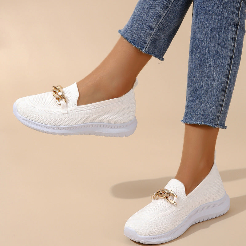 Lighteme Slip on Shoes with Chain