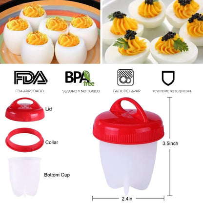 Lighteme Boiled egg mold - Perfectly cooked egg in one minute!