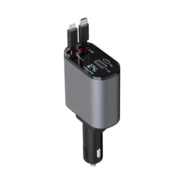 Lighteme 4 in 1 Fast practical and versatile car charger