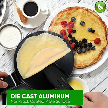 Lighteme Magic Crepe Maker + FREE Bowl and Eggwhisk