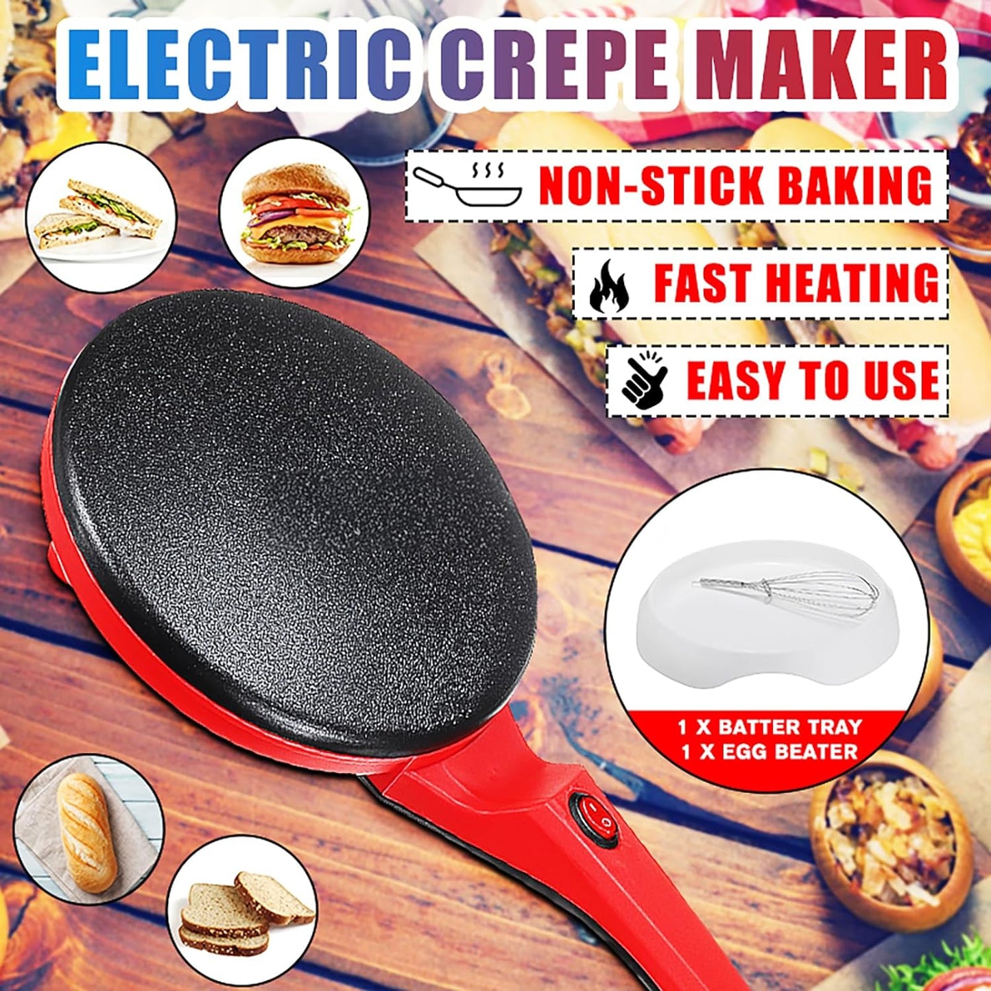 Lighteme Crêpe machine