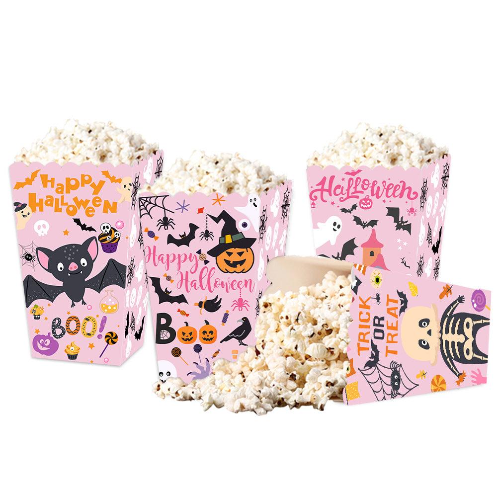 Lighteme 4Pc Halloween Popcorn Boxes