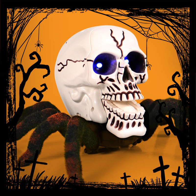 Lighteme Remote Control Halloween Skull Tarantula