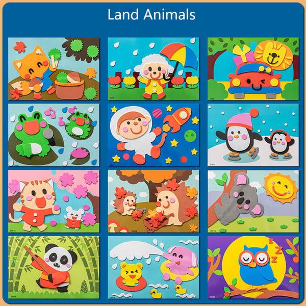 Lighteme Cartoon Sticker Sets for Kids