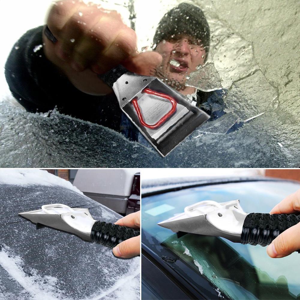 Lighteme Car heated snow and ice scraper