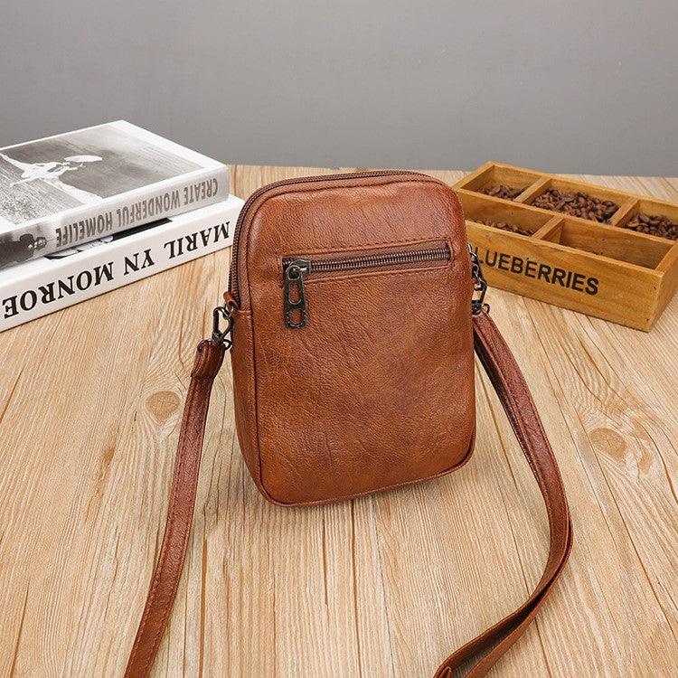 Lighteme leather crossbody bag