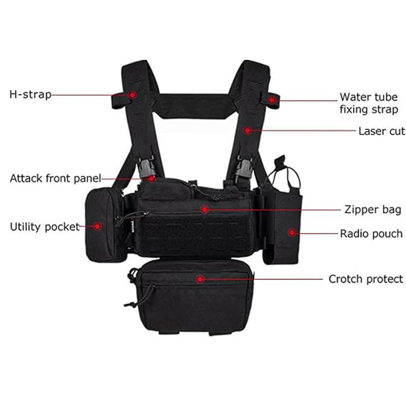 Lighteme Modular Rapid Assault Tactical Chest Rig