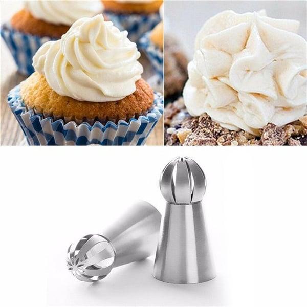 Lighteme Cake Decor Piping Tips Set of 9 PCS