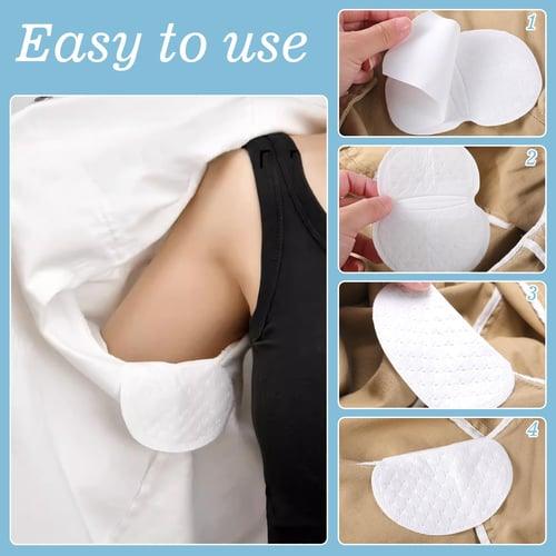 Lighteme Disposable Underarm Sweat Pads | 50PCS