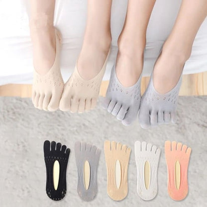 Lighteme Ultra-Thin Five-Toe Breathable Socks | Set of 5 Pairs