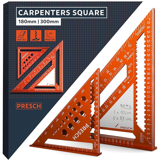 Lighteme Triangular ruler carpentry tool set